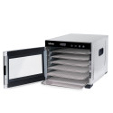 Deshidrator cu 6 tăvi Biovita DELUXE-6, carcasă și tăvi din inox