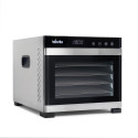 Deshidrator cu 6 tăvi Biovita DELUXE-6, carcasă și tăvi din inox