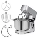Mixer profesional cu bol TITAN, 11L, 2000W, motor silențios cu inducție, accesorii inox 1
