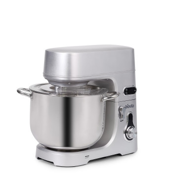 Mixer profesional cu bol TITAN, 11L, 2000W, motor silențios cu inducție, accesorii inox 3