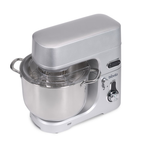 Mixer profesional cu bol TITAN, 11L, 2000W, motor silențios cu inducție, accesorii inox 2