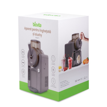 Aparat pentru înghețată și slushy, FROSTY, 150W, refrigerare automată, 2L capacitate, 6 programe prestabilite 3