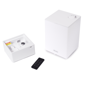 Umidificator Biovita RESPIRO, 7.8L, vapori reci și calzi, telecomandă, iluminare, timer, 30-50 mp, parti