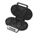 Aparat pentru vafe / gofre YUMMY-DUO, 1200W, plăci ceramice, 2 vafe 3