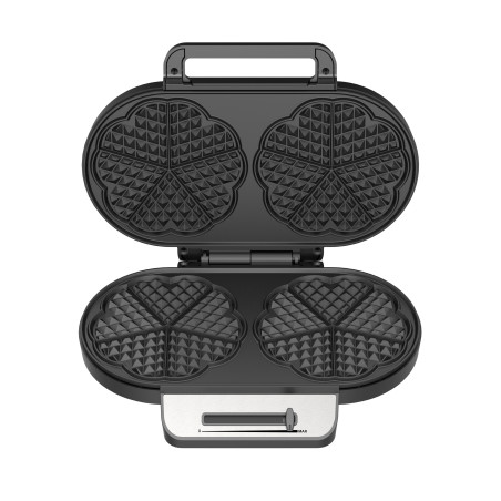 Aparat pentru vafe / gofre YUMMY-DUO, 1200W, plăci ceramice, 2 vafe 4