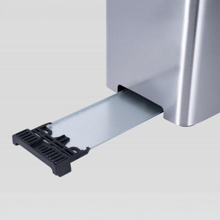 Prăjitor de pâine cu 4 felii, VISTA, 1500W, afișaj tactil, programe prestabilite, design inox 5