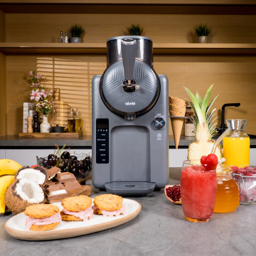 Aparat pentru înghețată și slushy, FROSTY, 150W, refrigerare automată, 1.2L capacitate, 6 programe prestabilite 8
