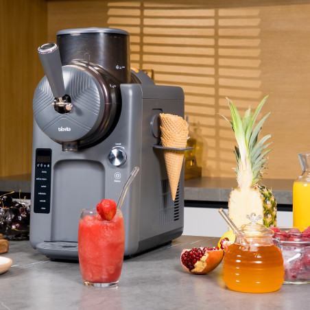 Aparat pentru înghețată și slushy, FROSTY, 150W, refrigerare automată, 1.2L capacitate, 6 programe prestabilite 7
