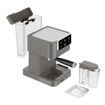 Espressor NEO-PLUS, 1350W, 20 bari, 1.5L, ecran tactil, spumare automată, programe prestabilite 2