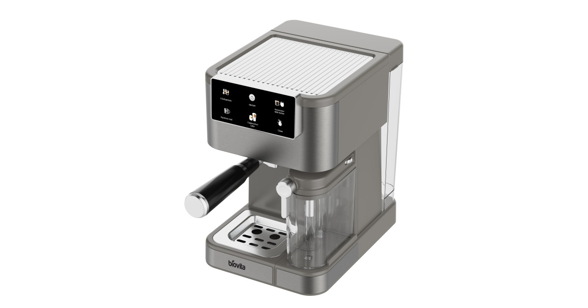 Espressor NEO-PLUS, 1350W, 20 bari, 1.5L, ecran tactil, spumare automată, programe prestabilite 4