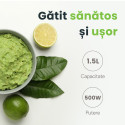 Tocător pentru alimente, 500W, 1.5 Litri, Biovita Storm, Alb 4