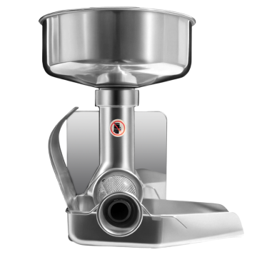Mașină de roșii / storcător roșii, ROSSO, pentru bulion, 450W, 2 viteze, 180 RPM, carcasă inox 3