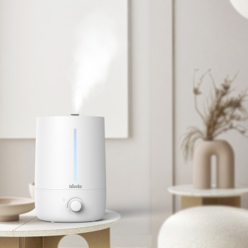 Umidificator LUNA, cu ultrasunete, 25W, rezervor 4.5L, vapori reci, iluminare, aromaterapie 4
