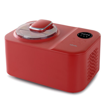 Aparat de făcut înghețată, 1.2L, Răcire proprie, Biovita ICE-5000, Roșu 1