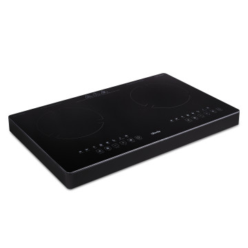Plită vitroceramică, VITRA-DUO, 3100W, 2 zone de gătire, 9 trepte de putere, stanga