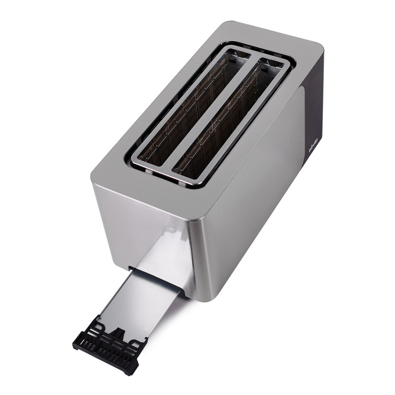 Prăjitor de pâine cu 4 felii, VISTA, 1500W, afișaj tactil, programe prestabilite, design inox, tava firimituri Prăjitor de pâine cu 4 felii, VISTA, 1500W, afișaj tactil, programe prestabilite, design inox, tava firimituri