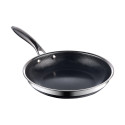 Tigaie inox și ceramică, VERO-PAN-24, 24 cm, suprafață antiaderentă cu 3 straturi, compatibilă cu orice plită sau aragaz 1