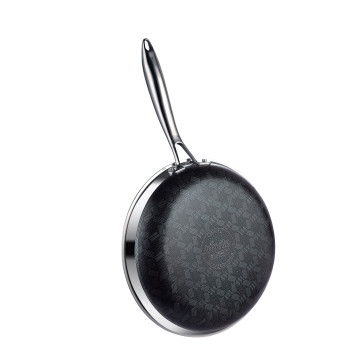 Tigaie inox și ceramică, VERO-PAN-26, 26 cm, suprafață antiaderentă cu 3 straturi, compatibilă cu orice plită sau aragaz 2