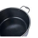 Oală inox și ceramică, cu capac, antiaderentă, VERRO-POT-28, 28 cm, cu 3 straturi, compatibilă cu orice plită sau aragaz 2