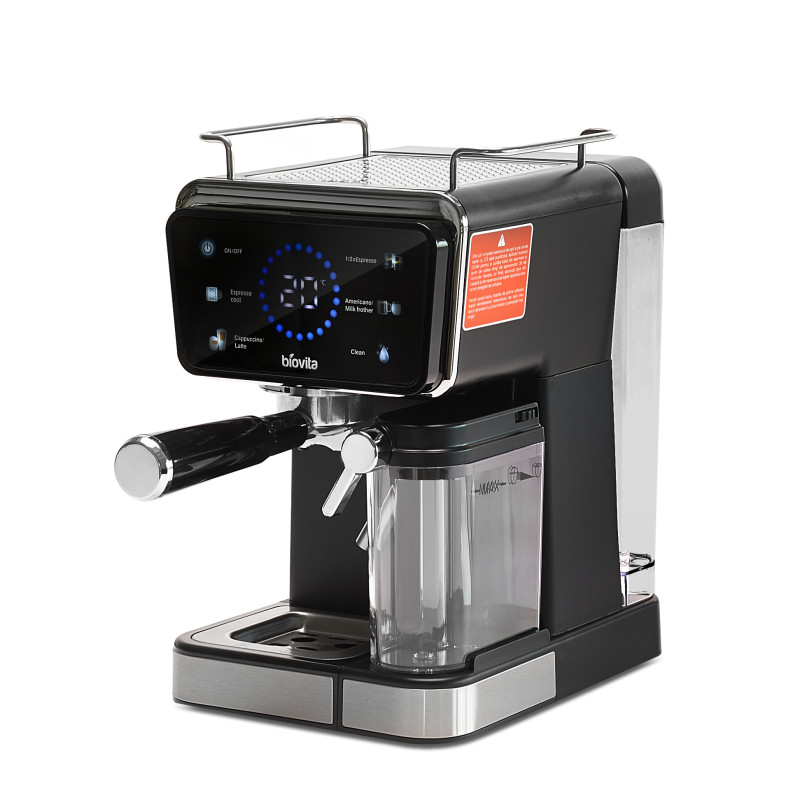 Espressor ECLIPSE-PLUS, 1350W, 20 bari, 1.5L, ecran tactil, spumare automată, programe prestabilite 3