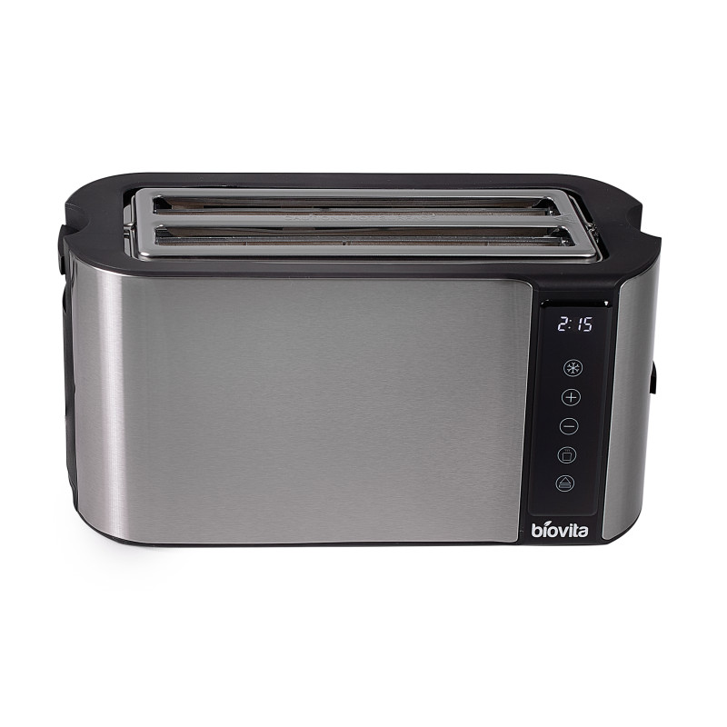 Prăjitor de pâine cu carcasă din inox, 1500W, ELITE-4D, argintiu 4