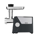 Mașină de tocat carne Biovita MAX-2400, 2400W, angrenaje metalice, cuțit din inox, tavă extra-largă, funcție reverse