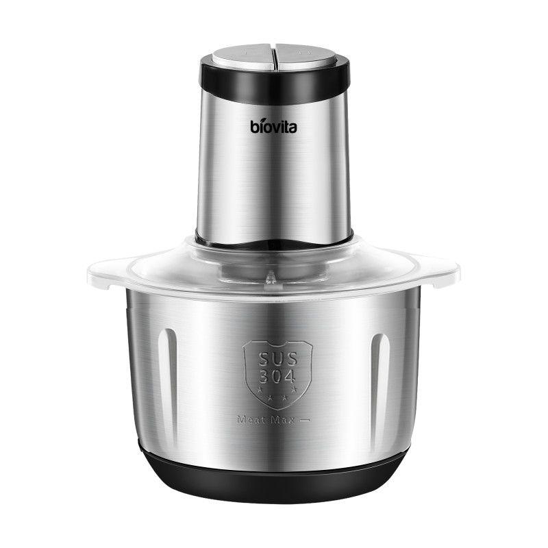 Tocător electric pentru legume, VORTEX, 4L, 800W, vas inox 4L, chopper cu 4 lame inox, cuplaj metalic, 2 viteze.