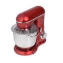 Mixer cu bol ELLA, 1300W, bol inox 4.5L, 10 viteze, 3 accesorii, design compact, roșu 3