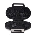 Aparat pentru vafe / gofre YUMMY-DUO, 1200W, plăci ceramice, 2 vafe 3