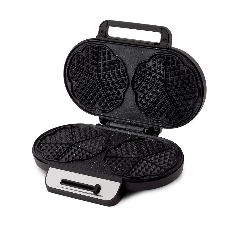 Aparat pentru vafe / gofre YUMMY-DUO, 1200W, plăci ceramice, 2 vafe 2
