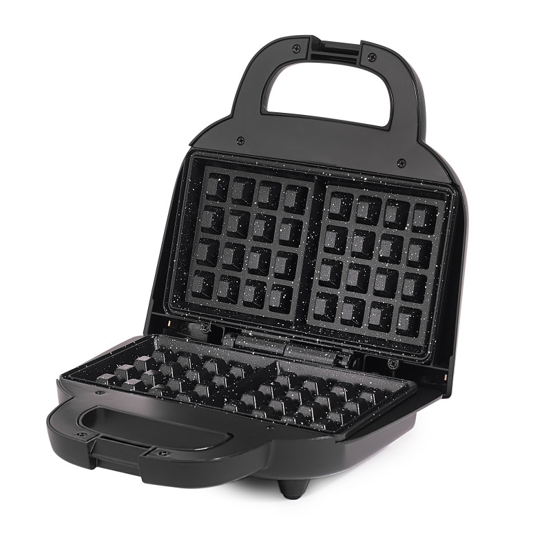 Aparat pentru vafe / gofre VAFY, 750W, plăci ceramice, design compact 2