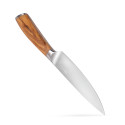 Cuțit bucătărie, inox, lamă 13 cm, mâner din lemn de măslin, OLIVO-UTILITY 3