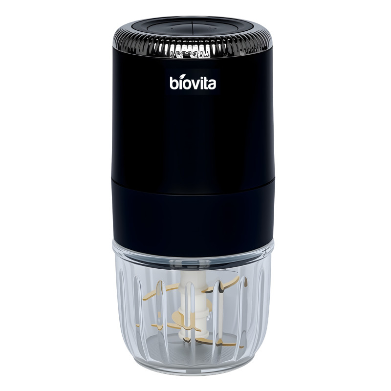 Tocător electric cu vas de 3 litri și 300 ml, putere de 500W. Chopper cu lame din oțel inoxidabil.