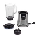 Blender MAGNUS, 1400W, vas sticlă 1.7L, 3 programe, afișaj digital, carcasă inox, componente