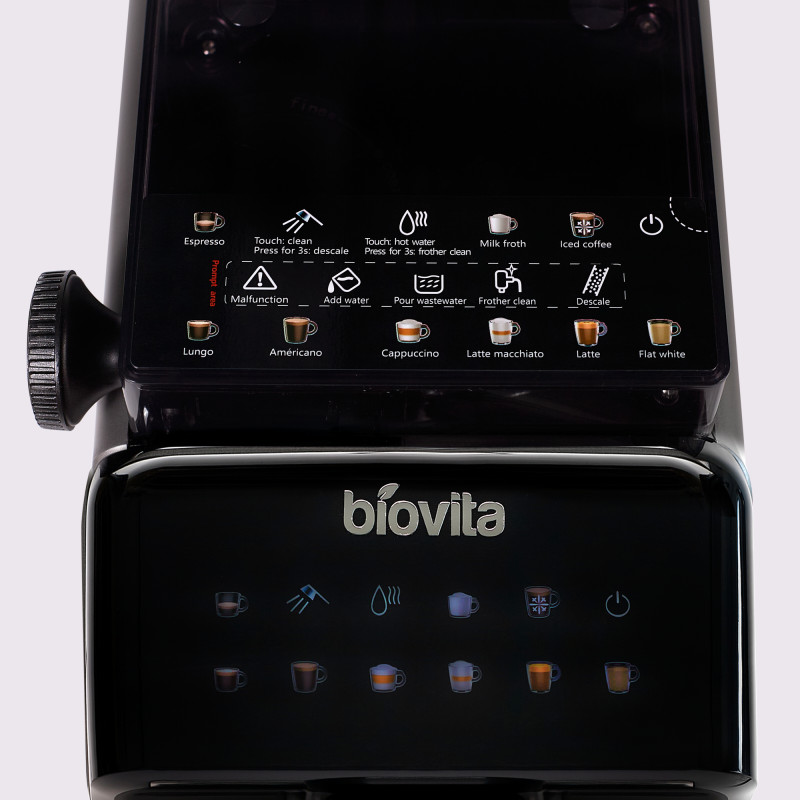 Espressor automat, OPTIMA, 2L, râșniță încorporată, spumare automată, 10 programe, 1450W, panou de control