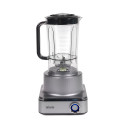 Robot de bucătărie FELIX, cu blender de 2L, Vas procesator de 2.3L, 12 funcții, 10 accesorii, râșniță, storcător, 1000W, blender