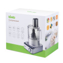 Robot de bucătărie FELIX, cu blender de 2L, Vas procesator de 2.3L, 12 funcții, 10 accesorii, râșniță, storcător, 1000W, cutie