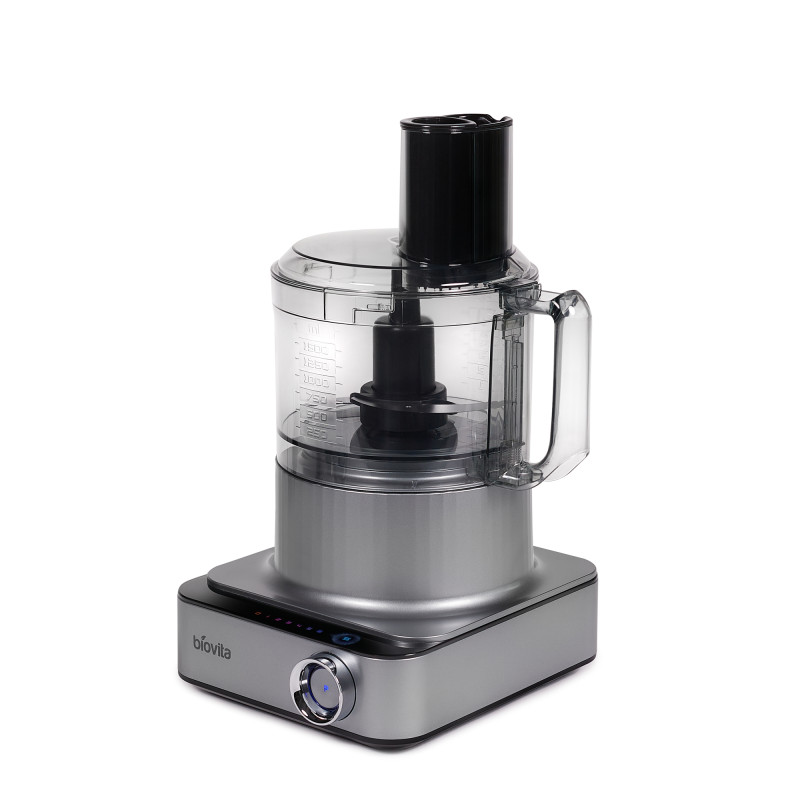 Robot de bucătărie FELIX, cu blender de 2L, Vas procesator de 2.3L, 12 funcții, 10 accesorii, râșniță, storcător, 1000W, profil