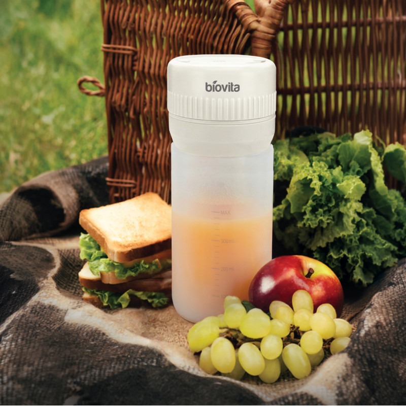 Blender portabil, 70W, smoothie și sport, vas de sticlă 400 ml, baterie litiu, BOOST 2