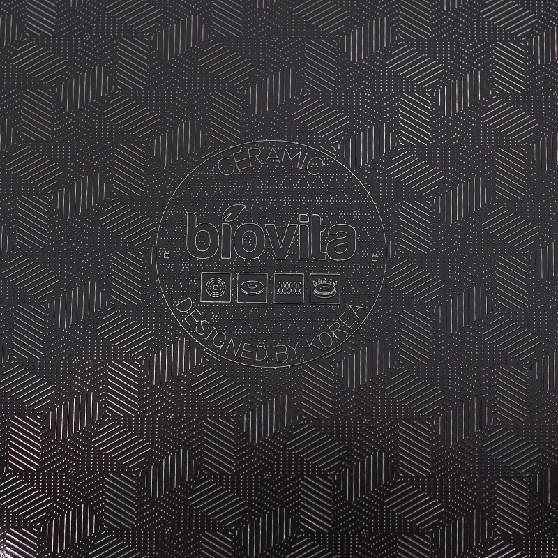 Tigaie inox și ceramică, VERO-PAN-26, 26 cm, suprafață antiaderentă cu 3 straturi, logo