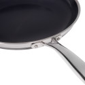 Tigaie inox și ceramică, VERO-PAN-24, 24 cm, suprafață antiaderentă cu 3 straturi, maner
