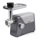 Mașină de tocat carne Biovita MAX-2400, 2400W, 3 site metalice, accesorii, profil