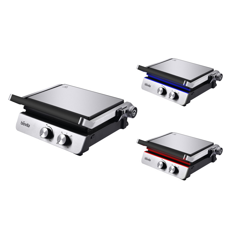 Sandwich maker și grătar electric, plăci ceramice, grill 180°, 2000W, PANINI-LUX led