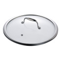 Capac din sticlă și inox pentru tigaie Biovita, 30cm