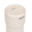 Blender portabil, 70W, smoothie și sport, vas de sticlă 400 ml, baterie litiu, capac