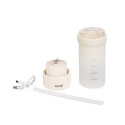 Blender portabil, 70W, smoothie și sport, vas de sticlă 400 ml, baterie litiu, componente