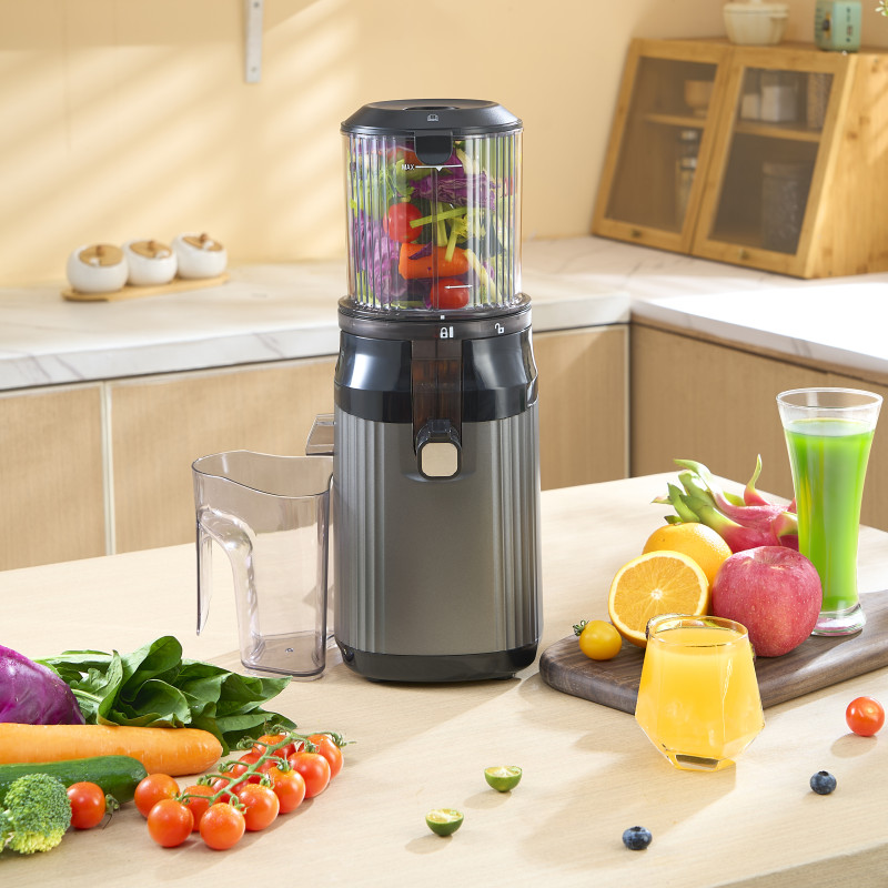 Storcător de fructe și legume, XPRESS, cu presare la rece, 180W, 2 recipiente incluse 4