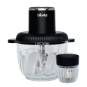 Tocător electric cu vas de 3 litri și 300 ml, putere de 500W. Chopper cu lame din oțel inoxidabil.