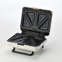 Sandwich maker CRISPY-2, 800 W, plăci ceramice detașabile, 180°, crem 2