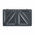 Sandwich maker CRISPY-2, 800 W, plăci ceramice detașabile, 180°, crem 3